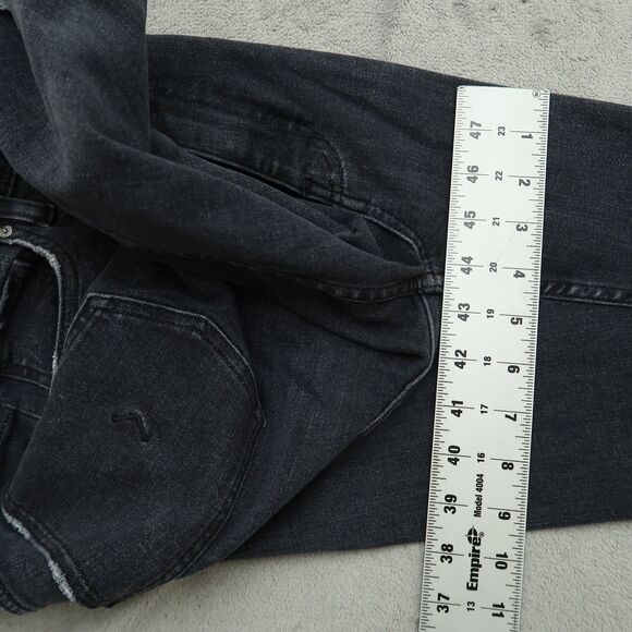 Hudson Jeans Women's Size 28 Gray High-Rise Super Skinny 27" Inseam Distressed - Picture 7 of 16